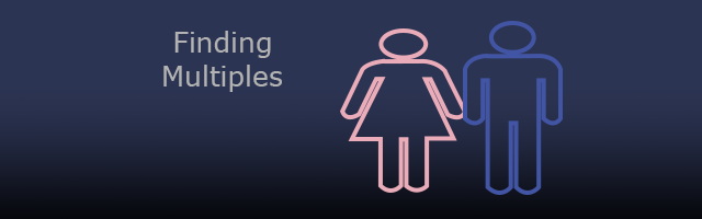 Finding Multiples Banner, Both Genders